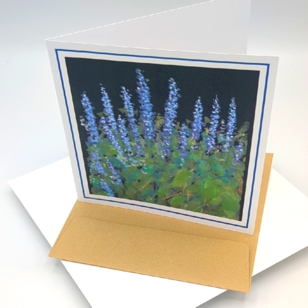 Floral Greeting Card with Envelope